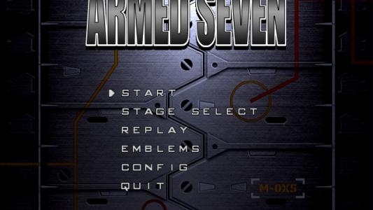 Armed 7 titlescreen