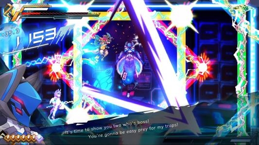 Armed Blue Gunvolt Gibs screenshot