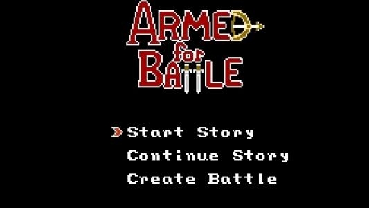 Armed for Battle titlescreen