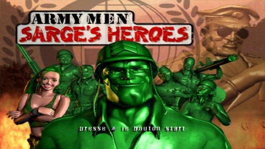 Army Men: Sarge's Heroes titlescreen