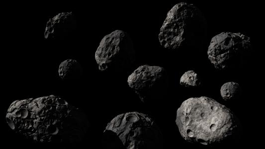 Asteroids fanart