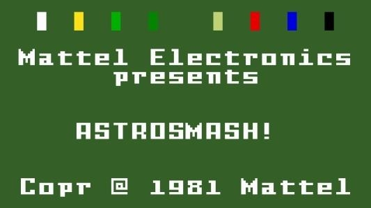 Astrosmash titlescreen