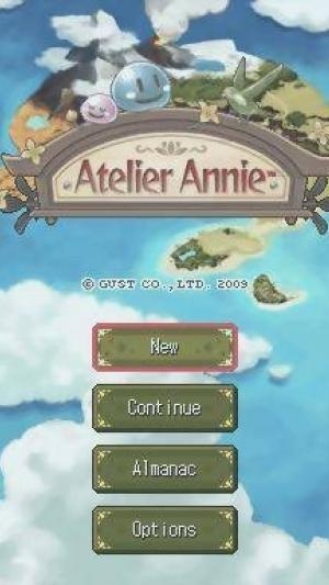 Atelier Annie: Alchemists of Sera Island titlescreen