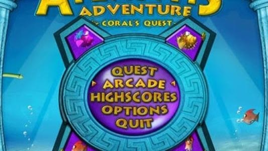 Atlantis: Coral Quest titlescreen