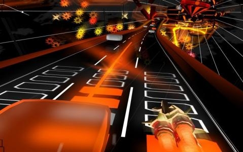 AudioSurf screenshot