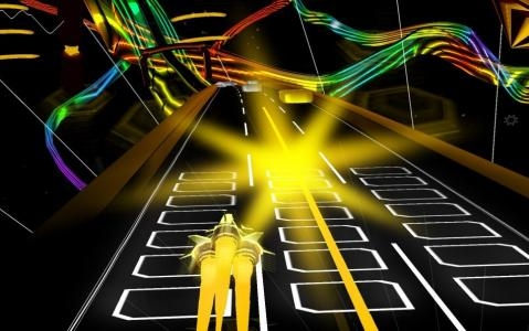 AudioSurf screenshot