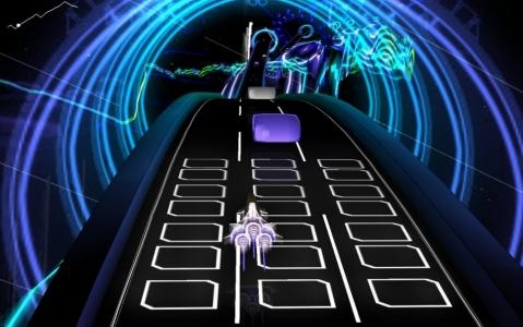 AudioSurf screenshot