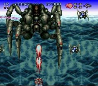 Axelay screenshot