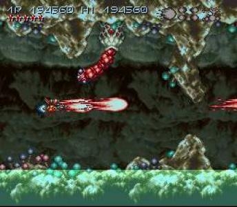 Axelay screenshot