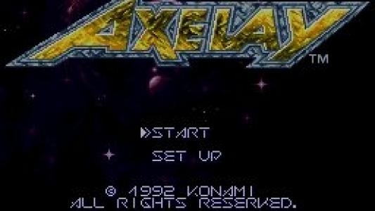 Axelay titlescreen