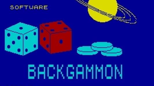Backgammon titlescreen