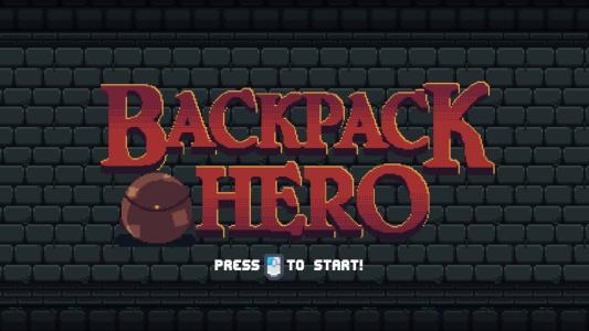 Backpack Hero titlescreen