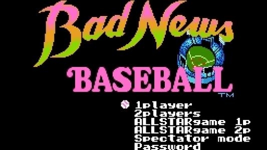 Bad News Baseball titlescreen