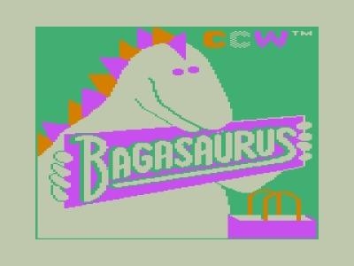 Bagasaurus titlescreen