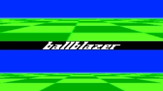 Ballblazer titlescreen