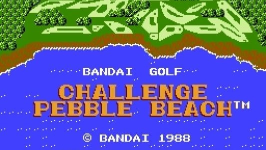 Bandai Golf: Challenge Pebble Beach titlescreen