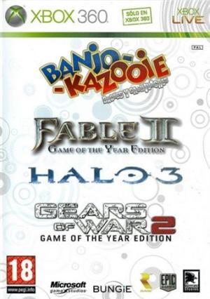 Banjo-Kazooie: Baches y Cachivaches / Fable II: Game of the Year Edition / Halo 3 / Gears of War 2: Game of the Year Edition