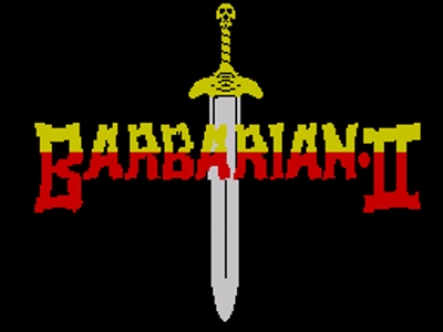 Barbarian II: The Dungeon of Drax clearlogo