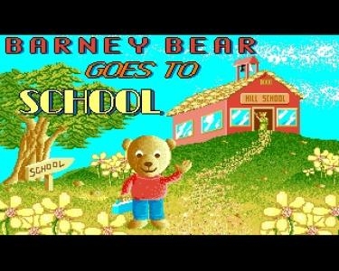 Barney Bear Goes to School