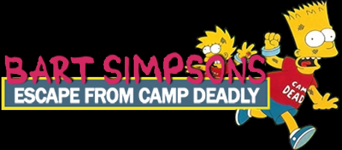 Bart Simpson's Escape from Camp Deadly clearlogo