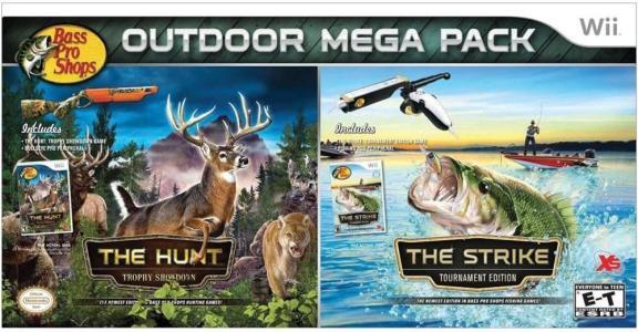 Bass Pro Shop Outdoor Mega Bundle (The Hunt: Trophy Showdown & The Strike: Tournament Edition)