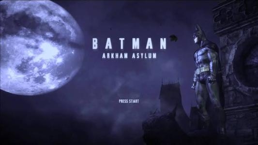 Batman: Arkham Asylum - Game of the Year Edition [Platinum Hits] titlescreen