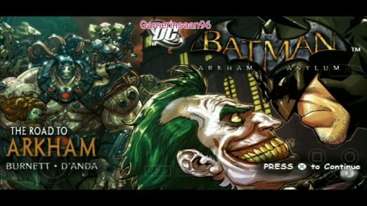 Batman: Arkham Asylum - The Road to Arkham (Digital Comic) titlescreen