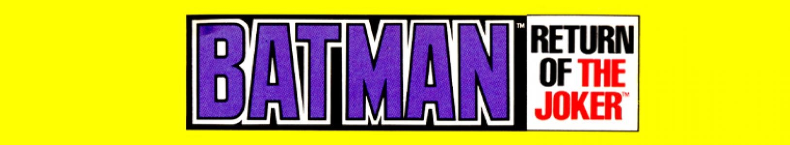 Batman: Return of the Joker banner