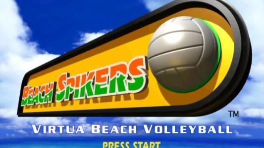 Beach Spikers: Virtua Beach Volleyball titlescreen