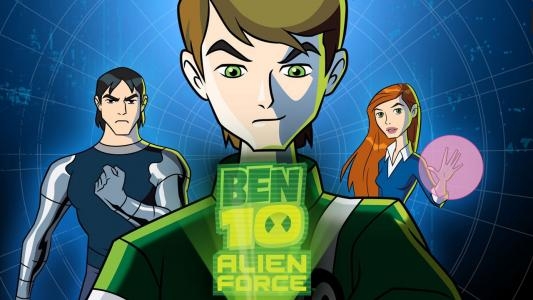 Ben 10: Alien Force titlescreen