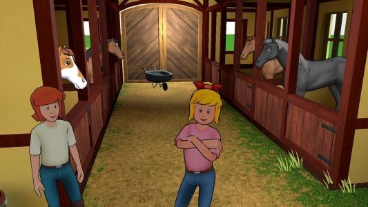 Bibi & Tina at the horse farm screenshot