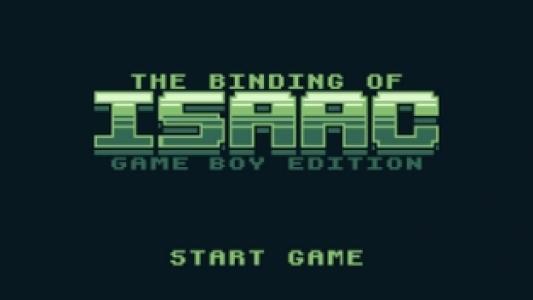 Binding of Isaac, The: Game Boy Edition titlescreen
