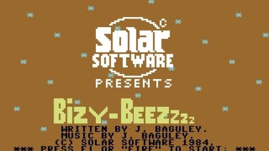 Bizy BeeZZzz titlescreen