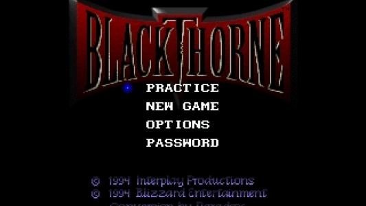 Blackthorne titlescreen