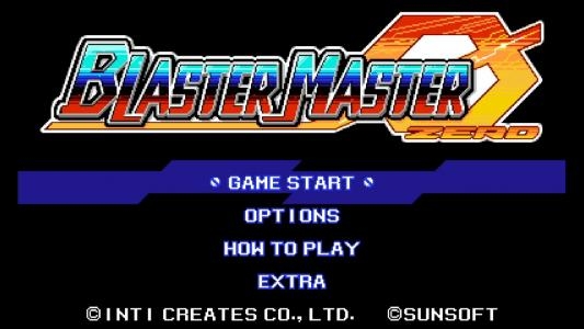 Blaster Master Zero titlescreen