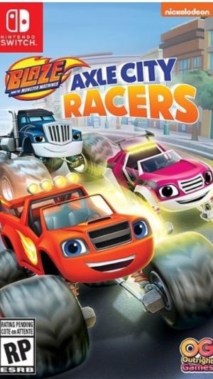 Blaze and the Monster Machines: Axle City Racers titlescreen