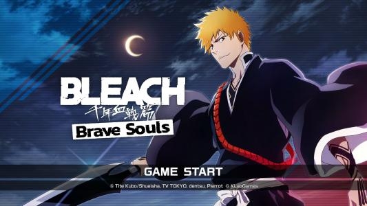 Bleach: Brave Souls titlescreen