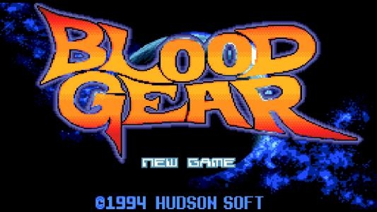 Blood Gear titlescreen