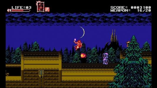 Bloodstained: Curse of the Moon screenshot