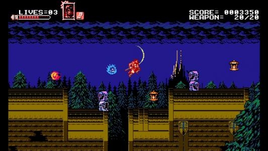 Bloodstained: Curse of the Moon screenshot