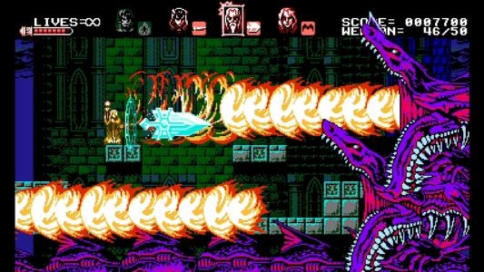 Bloodstained: Curse of the Moon screenshot