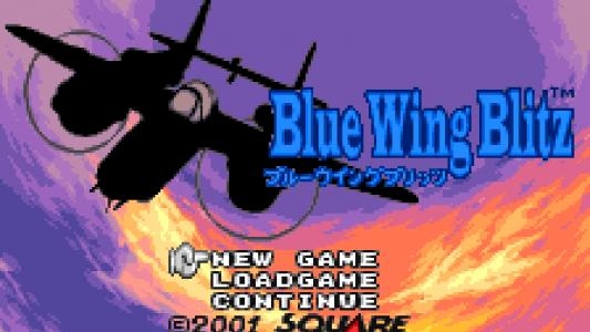 Blue Wing Blitz titlescreen