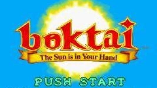 Boktai: The Sun Is in Your Hand titlescreen