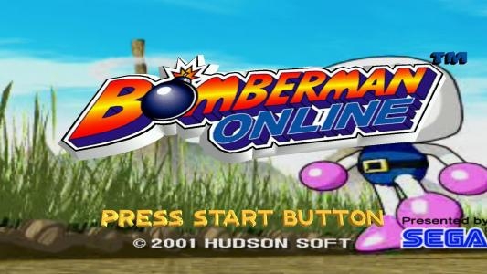 Bomberman Online titlescreen