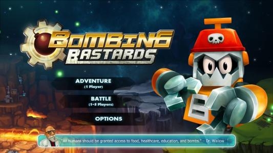 Bombing Bastards titlescreen