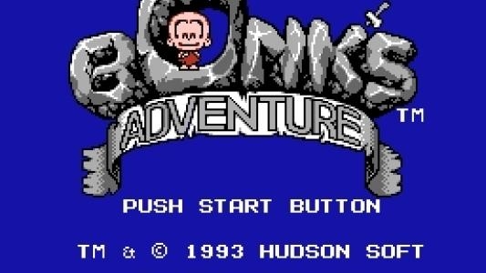 Bonk's Adventure titlescreen