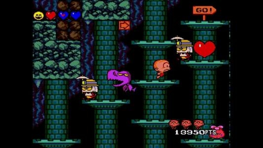 Bonk's Revenge (Virtual Console) screenshot