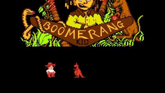 Boomerang Kid titlescreen