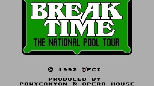 Break Time: The National Pool Tour titlescreen