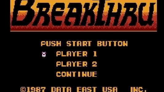 BreakThru titlescreen